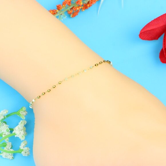 Elegant Handmade Anklet – Perfect for Women & Girls | Ideal Gift Option, DYC1385 - Picture 4 of 8